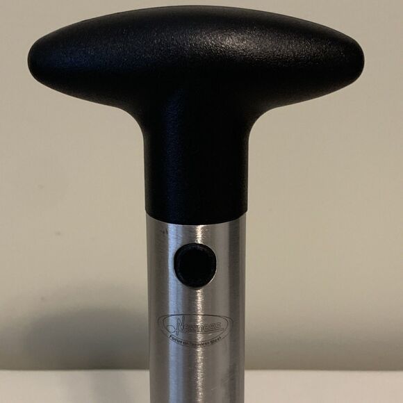 Newness Pineapple Corer Slicer Stainless Steel Blade Ergonomic Black Handle - Picture 7 of 9